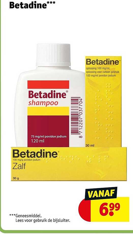 Betadine***