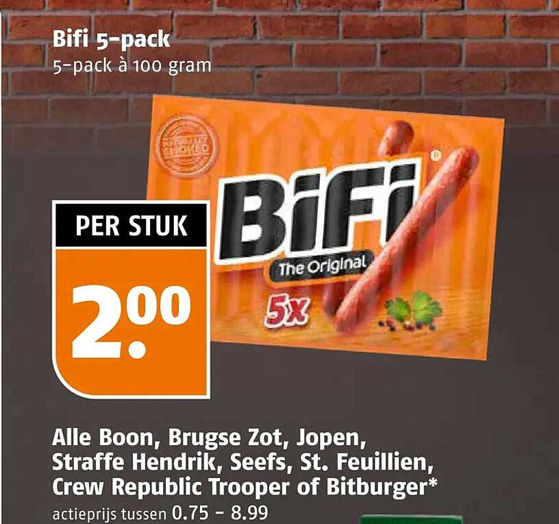 Bifi 5-pack