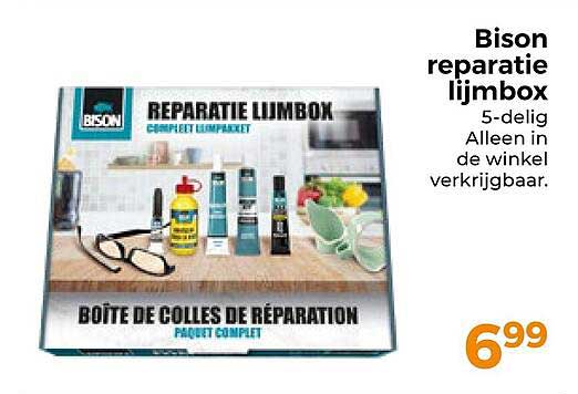 Bison reparatie lijmbox