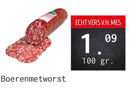 Boerenmetworst