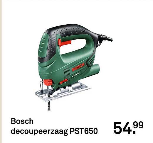 Bosch decoupeerzaag PST650