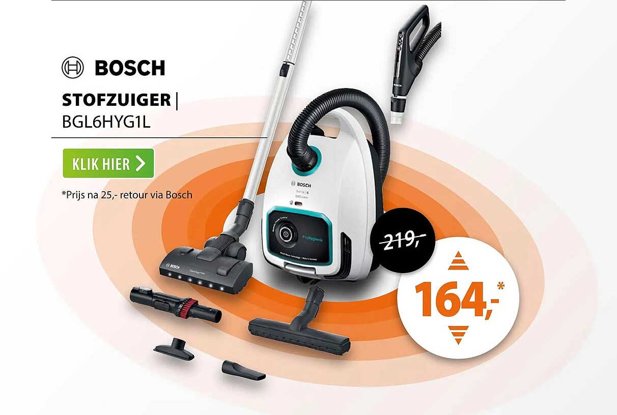 BOSCH STOFZUIGER BGL6HYG1L
