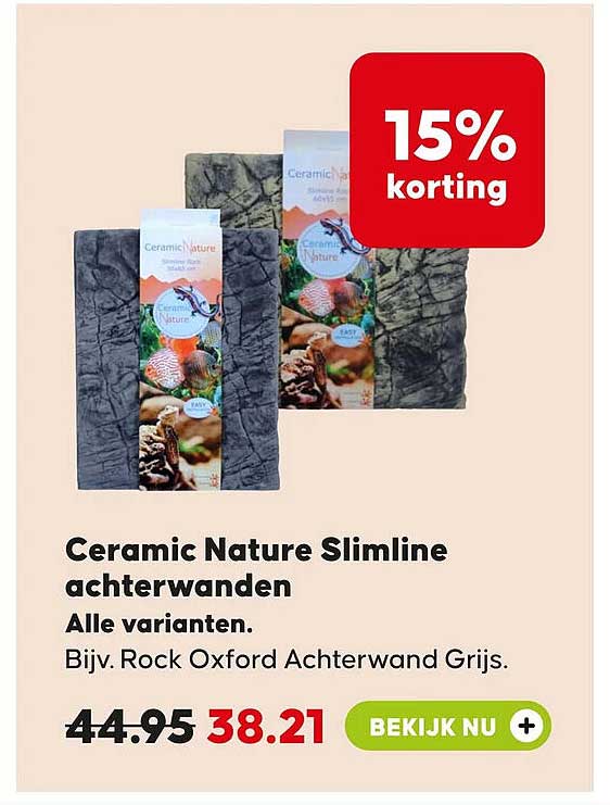 Ceramic Nature Slimline achterwanden 15% korting