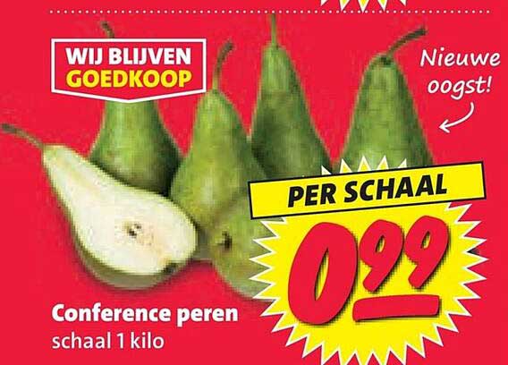 Conference peren schaal 1 kilo PER SCHAAL