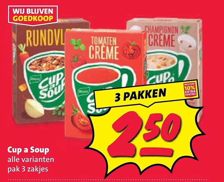 Cup a Soup alle varianten pak 3 zakjes 3 pakken