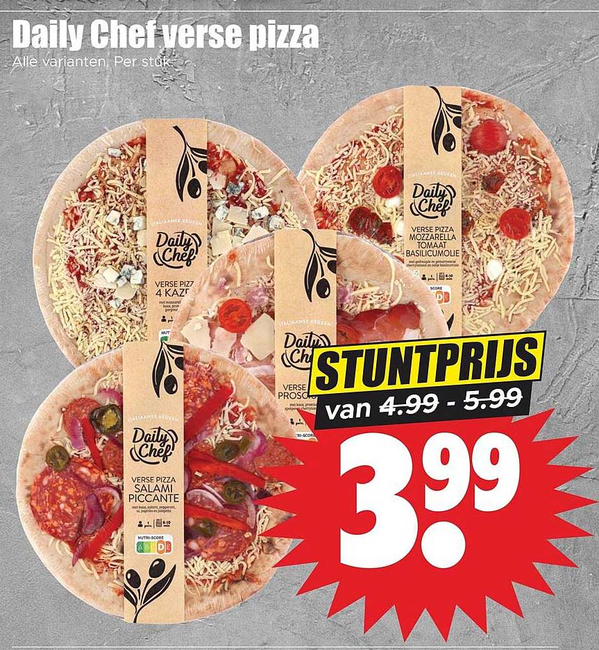 Daily Chef verse pizza