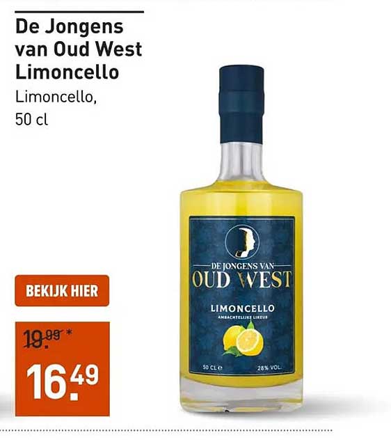 De Jongens van Oud West Limoncello