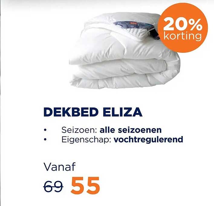 DEKBED ELIZA 20% korting