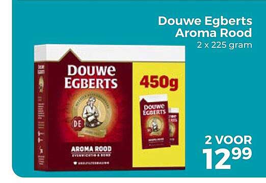 Douwe Egberts Aroma Rood 2 x 225 gram