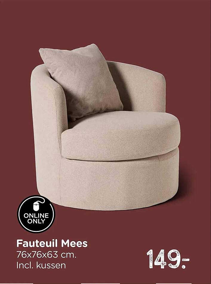 Fauteuil Mees