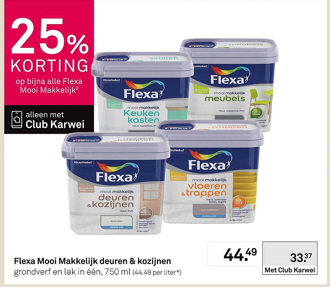 Flexa Mooi Makkelijk deuren & kozijnen