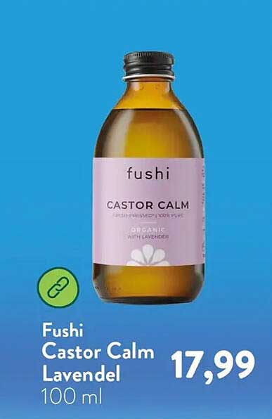 Fushi Castor Calm Lavendel 100 ml