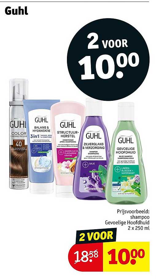 Guhl 2 voor 10.00