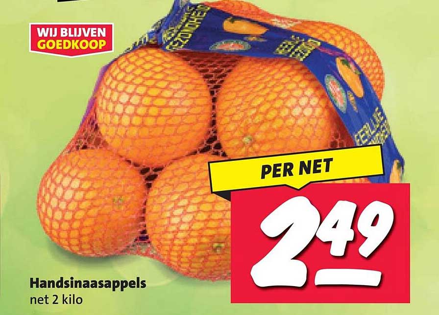 Handsinaasappels net 2 kilo