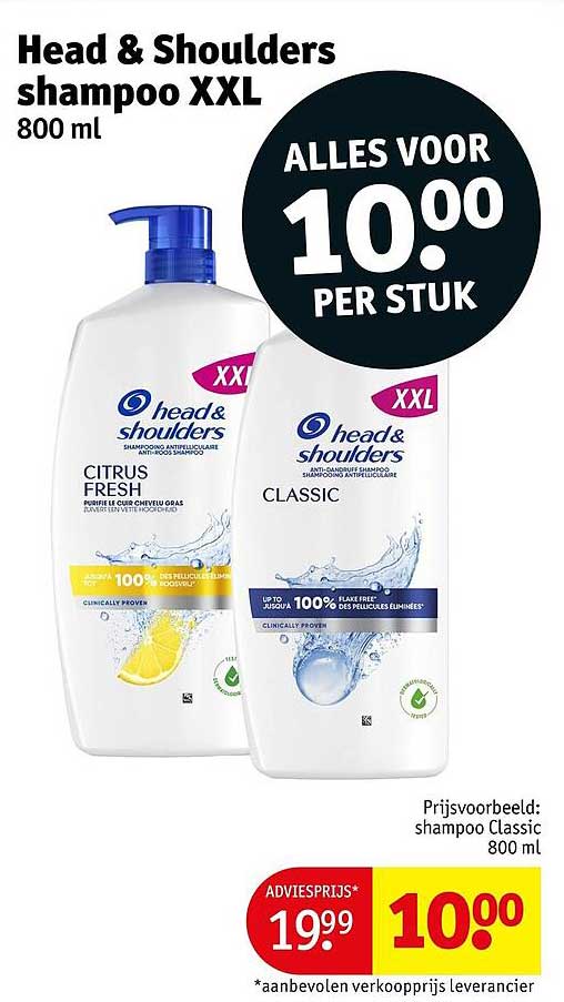 Head & Shoulders shampoo XXL 800 ml