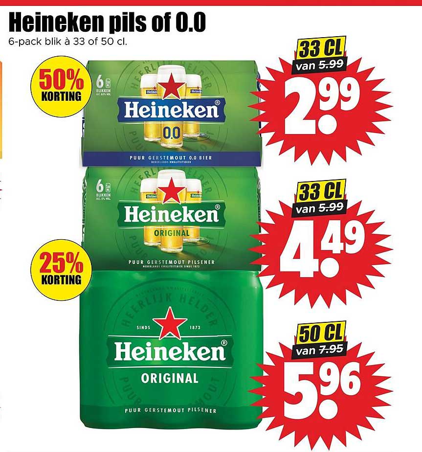 Heineken pils of 0.0
