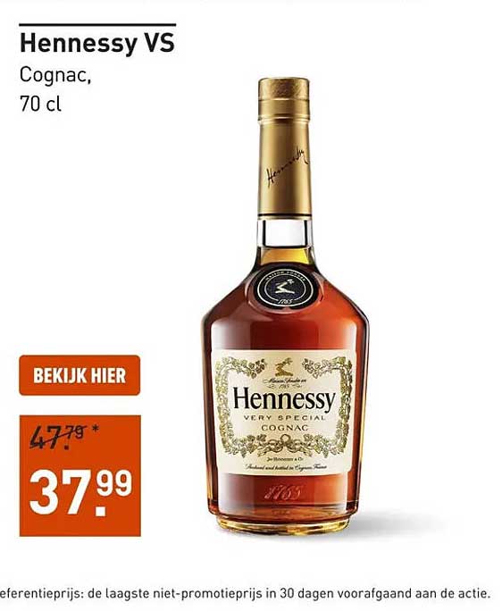 Hennessy VS Cognac, 70 cl