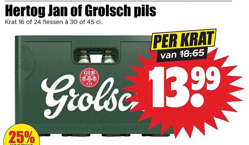 Hertog Jan of Grolsch pils