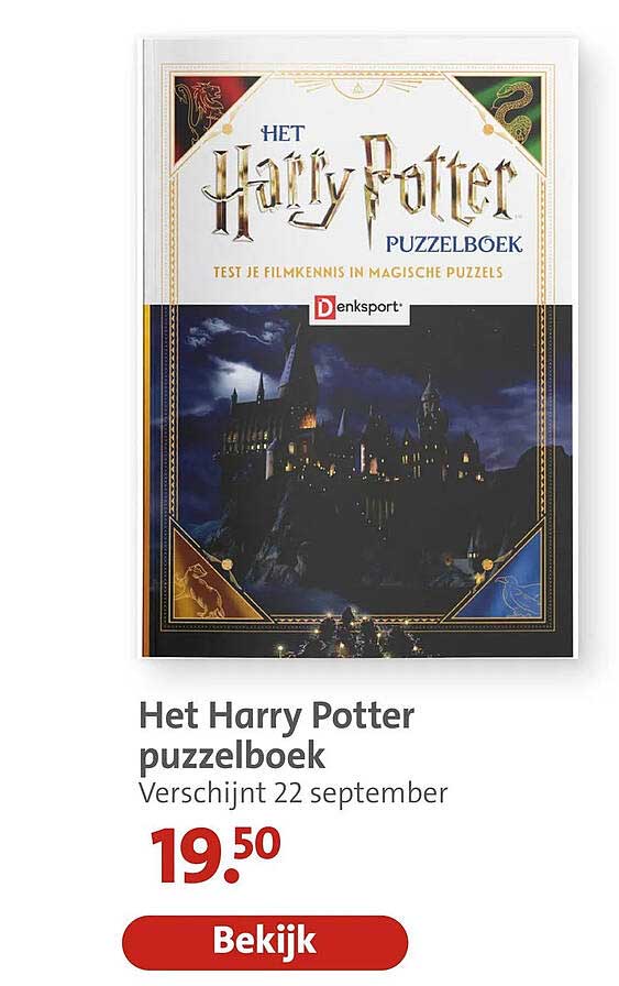 Het Harry Potter puzzelboek