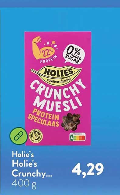 Holie's Crunchy Muesli Protein Speculaas