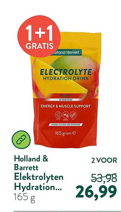 Holland & Barrett Elektrolyten Hydration... 1+1 GRATIS