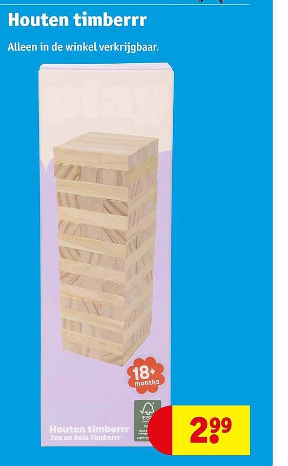 Houten timberrr