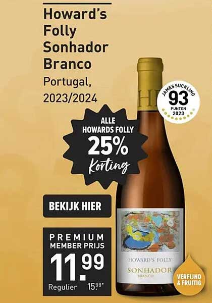 Howard’s Folly Sonhador Branco Portugal, 2023/2024