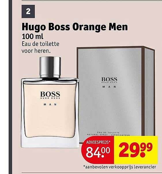 Hugo Boss Orange Men 100 ml Eau de toilette voor heren.