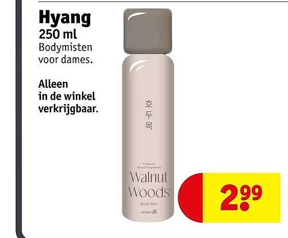 Hyang 250 ml Bodymisten voor dames