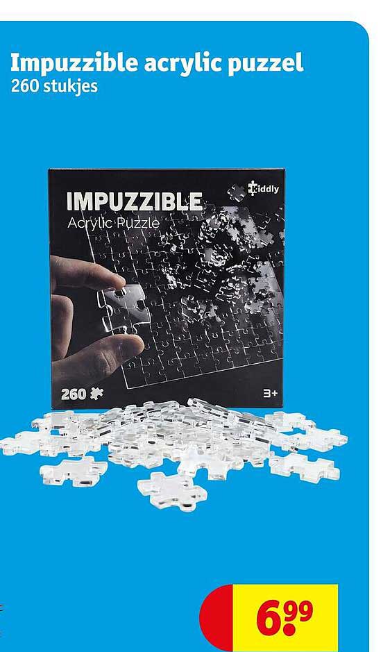 Impuzzible acrylic puzzle 260 stukjes