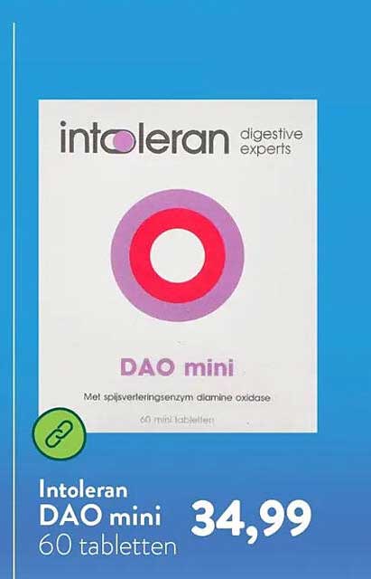 Intoleran DAO mini 60 tabletten