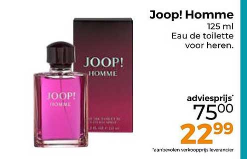Joop! Homme 125 ml Eau de toilette voor heren