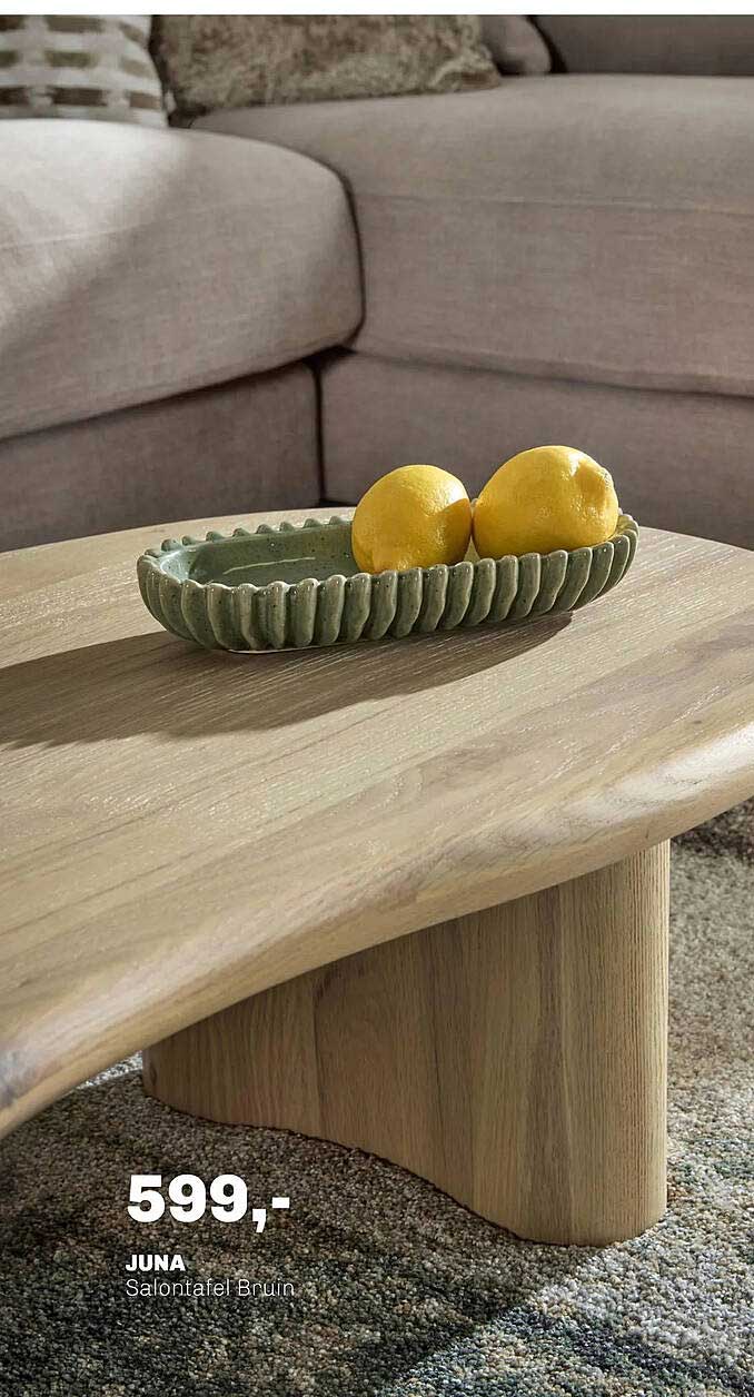 JUNA Salontafel Bruin