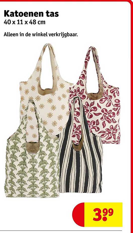 Katoenen tas