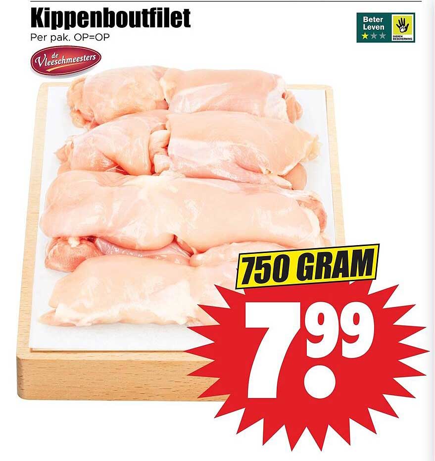 Kippenboutfilet