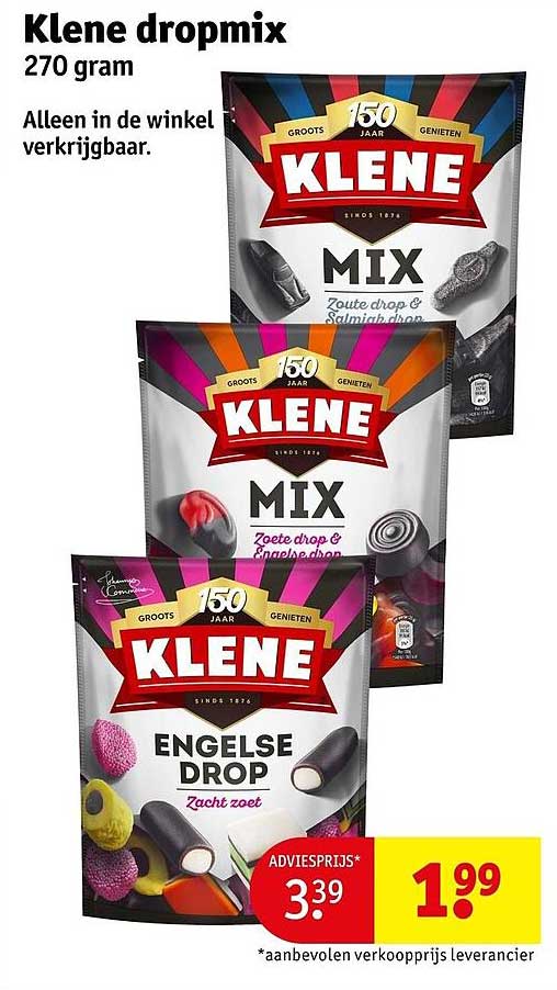 Klene dropmix 270 gram