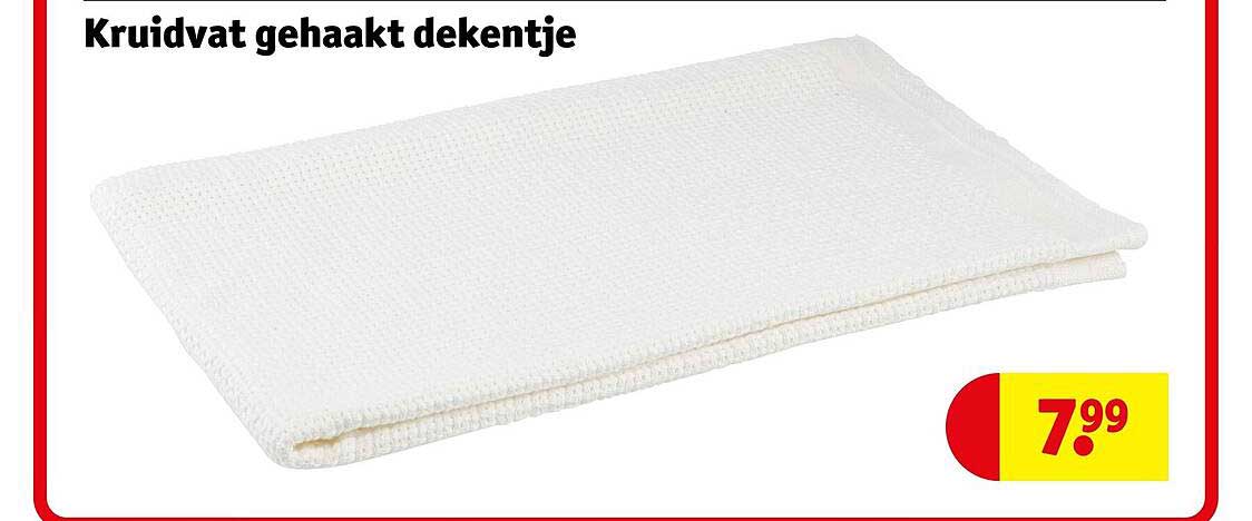 Kruidvat gehakt dekentje