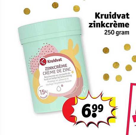 Kruidvat zinkcrème 250 gram