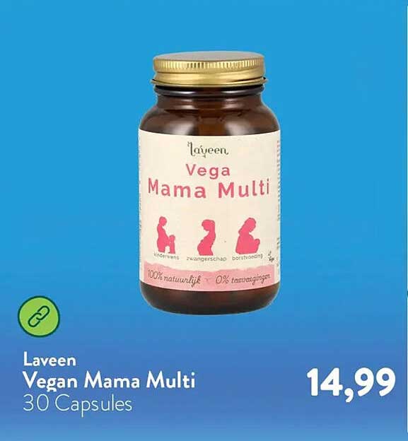 Laveen Vegan Mama Multi 30 Capsules