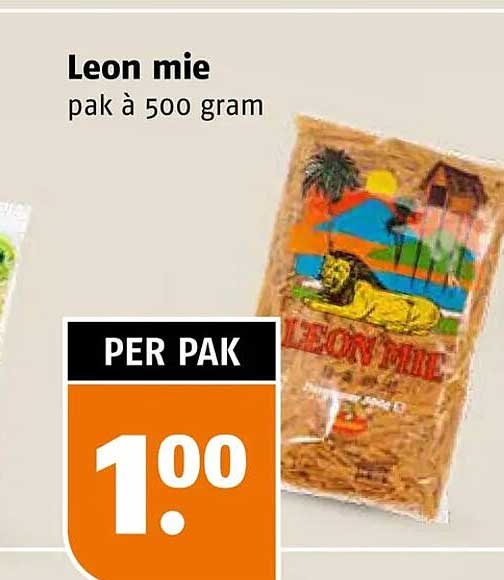 Leon mie pak á 500 gram PER PAK