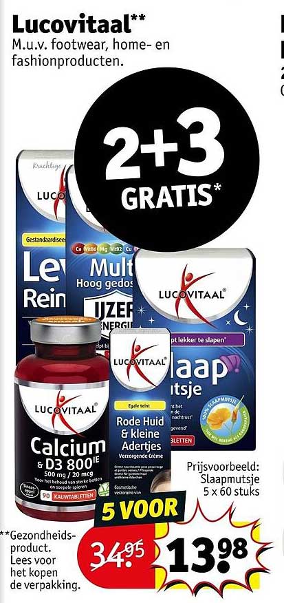 Lucovitaal 2+3 GRATIS*
