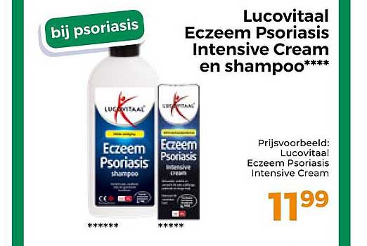 Lucovitaal Eczeem Psoriasis Intensive Cream en shampoo**** bij psoriasis