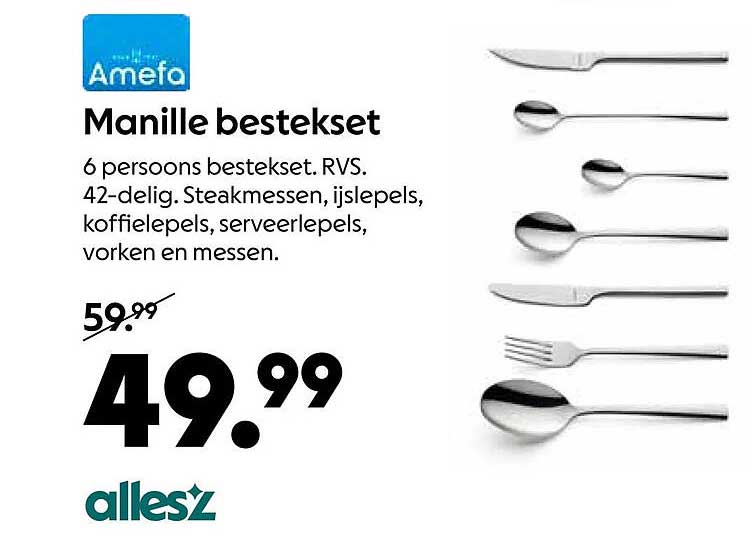 Manille bestekset