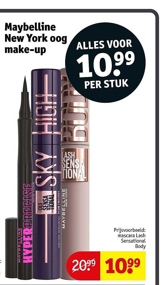 Maybelline New York oog make-up