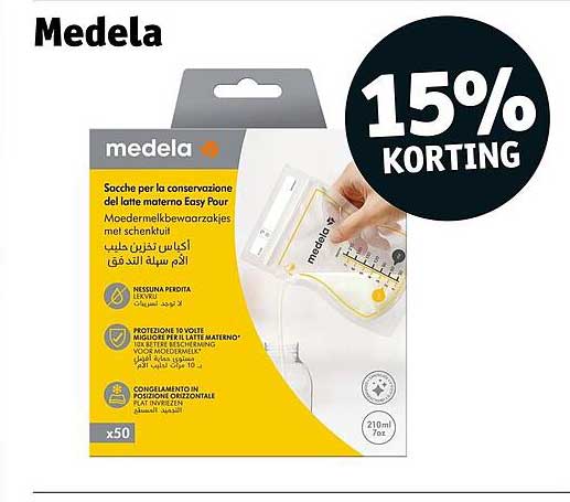 Medela 15% KORTING