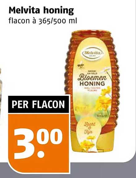 Melvita honing flacon à 365/500 ml PER FLACON