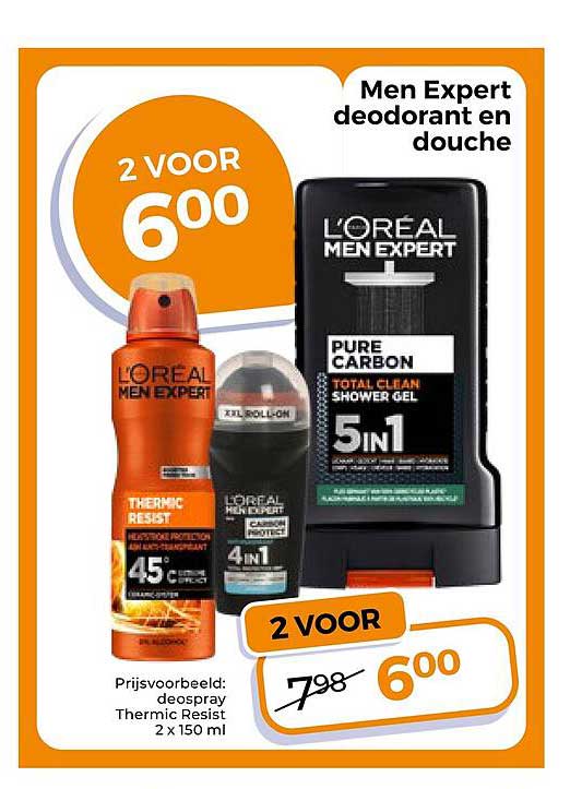 Men Expert deodorant en douche