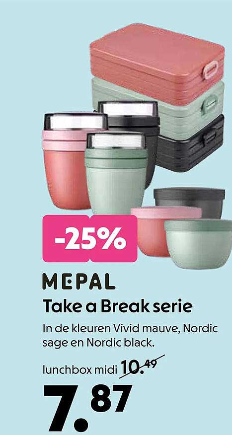 MEPAL Take a Break serie -25%