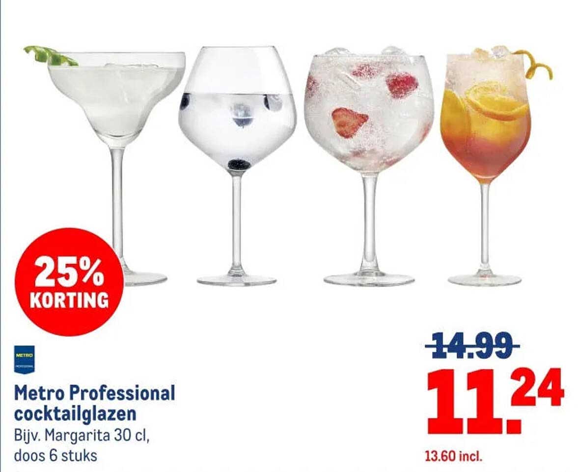 Metro Professional cocktailglazen