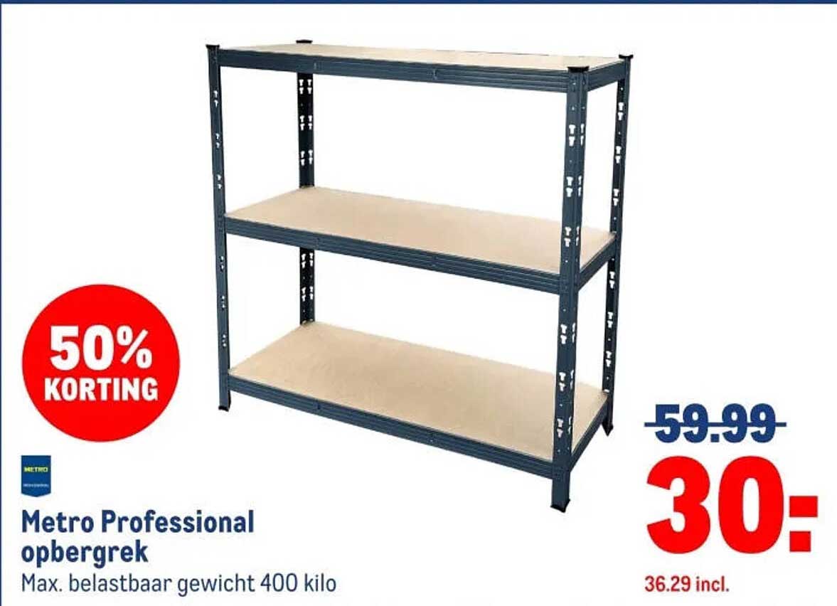 Metro Professional opbergrek